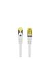 Obrázok pre LANBERG PATCHCORD S/FTP CAT.6A 0.25M ŠEDÝ 100% CU LSZH