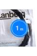 Obrázok pre Lanberg CA-USBA-30CU-0010-BK USB kabel 1m 3.0 USB A Černá