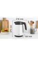 Obrázok pre Rychlovarná konvice Bosch TWK 7L461, 2400 W, 1,7 l bílá