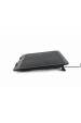 Obrázok pre Gembird NBS-1F15-04 Stojan pro notebook Černá 38,1 cm (15")