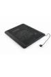 Obrázok pre Gembird NBS-1F15-04 Stojan pro notebook Černá 38,1 cm (15")