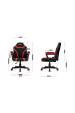 Obrázok pre Herní židle pro děti Huzaro Ranger 1.0 Red Mesh, černá, červená