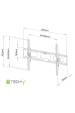 Obrázok pre Techly ICA-PLB 131L Držák na TV 165,1 cm (65") Černá