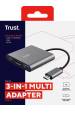 Obrázok pre Trust Dalyx USB 3.2 Gen 1 (3.1 Gen 1) Type-C Hliník, Černá