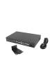 Obrázok pre Lanberg Switch rack 19" POE+ 16x 100MB /2X COMBO  GIGABIT ETHERNET 250W
