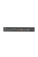 Obrázok pre Lanberg Switch rack 19" POE+ 16x 100MB /2X COMBO  GIGABIT ETHERNET 250W