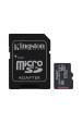 Obrázok pre Kingston Technology Karta 16GB microSDHC Industrial C10 A1 pSLC + SD adaptér