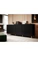 Obrázok pre Cama Komoda PAFOS 200x42x82 Černá matná