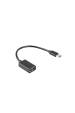 Obrázok pre Lanberg AD-OTG-UC-01 USB kabel USB 2.0 0,15 m USB A USB C Černá