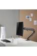 Obrázok pre Maclean MC-906 1-komorový držák monitoru s plynovou pružinou 17"-27" stolní držák rameno monitoru otočné naklápěcí otočné VESA 75x75 100x100 do 7 kg