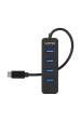 Obrázok pre UNITEK HUB USB-C 4XUSB-A 3.1, AKTIVNÍ, 10 WATTŮ,H1117B